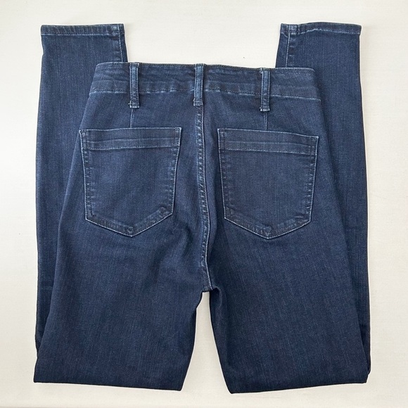 GAP High Rise True Skinny Sailor Ankle Jeans Secret Smoothing Pockets Blue 0/25 - Picture 14 of 16